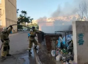За несоблюдение пожарной безопасности в Актау оштрафованы 7 человек