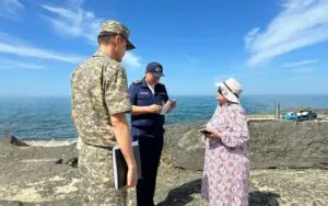 Жителям Актау спасатели разъяснили правила безопасности на воде