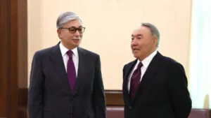 Касым Жомарт-Токаев и Нурсултан Назарбаев