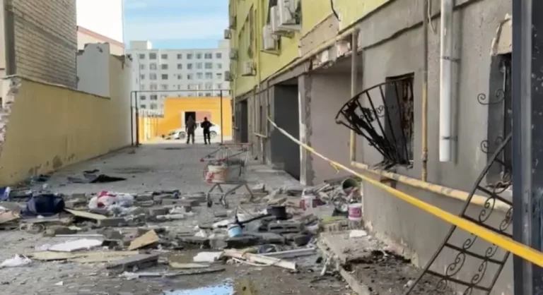 Взрыв газового баллона в Актау: полиция возбудила уголовное дело