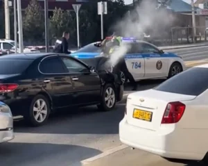 Лишился прав и Lexus: водитель устроил погоню в Актау