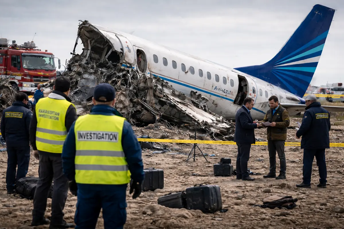 Годовщина трагедии в Актау: опубликован промежуточный отчет о расследовании авиакатастрофы