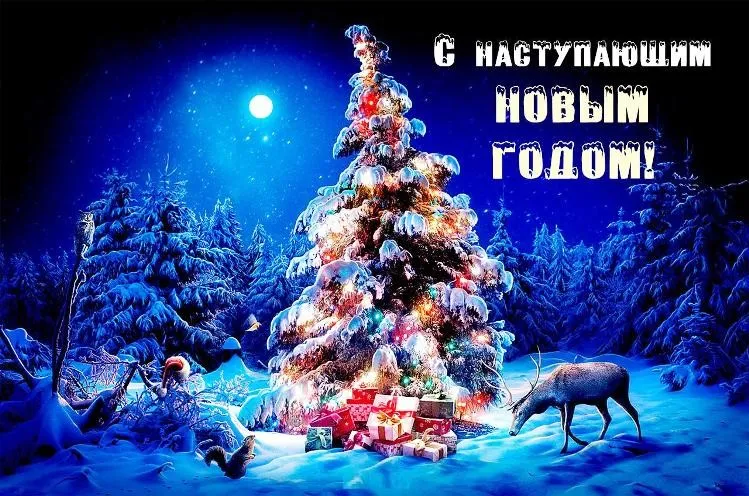 С наступающим Новым годом 2026: лучшие открытки и красивые картинки для поздравлений