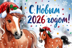 С Новым годом 2026: душевные поздравления и праздничные открытки