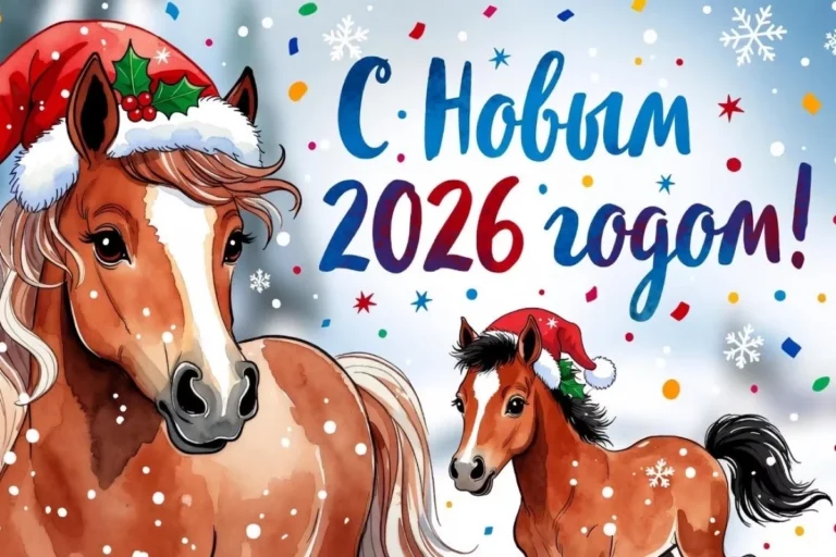 С Новым годом 2026: душевные поздравления и праздничные открытки