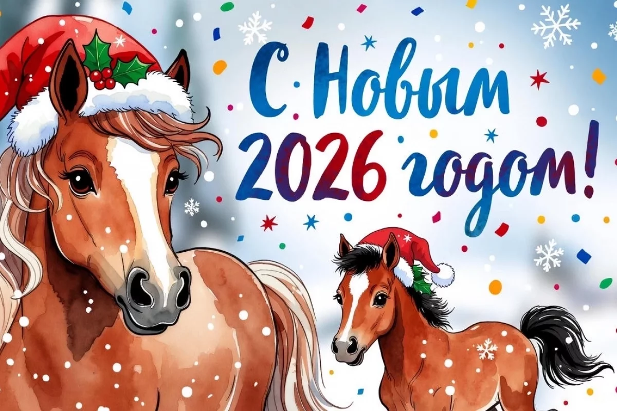 С Новым годом 2026: душевные поздравления и праздничные открытки