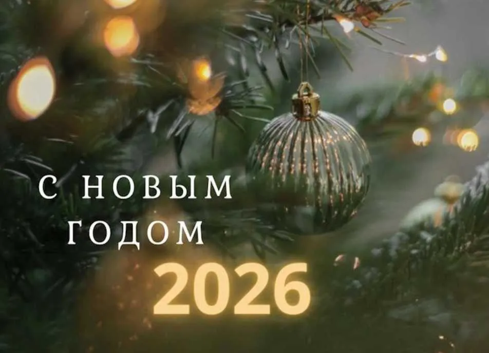 С Новым годом 2026: душевные поздравления и праздничные открытки для Казахстана