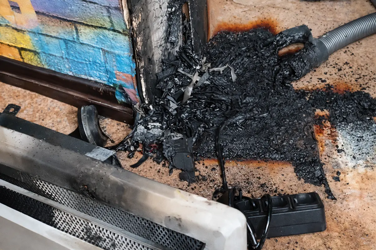 Кот спас детей от пожара в Актау