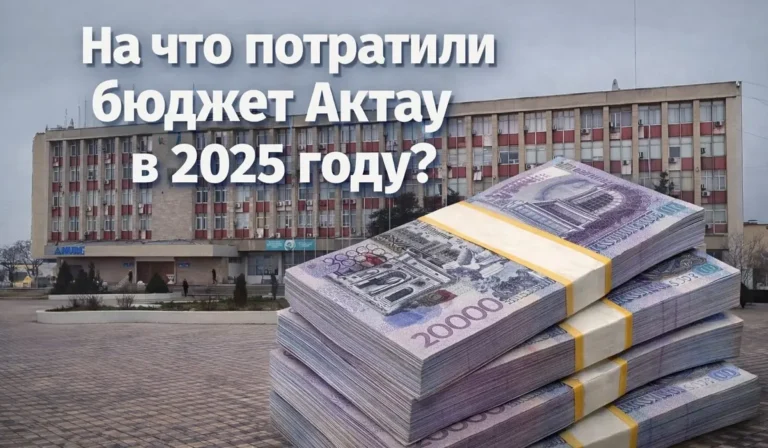 Акимат Актау отчитался о расходах бюджета за 2025 год