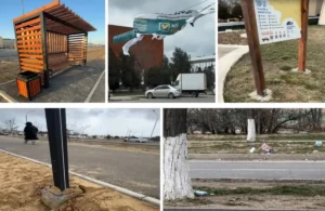 «Это просто декорации!»: жители Актау в ярости от «хлипкого» благоустройства