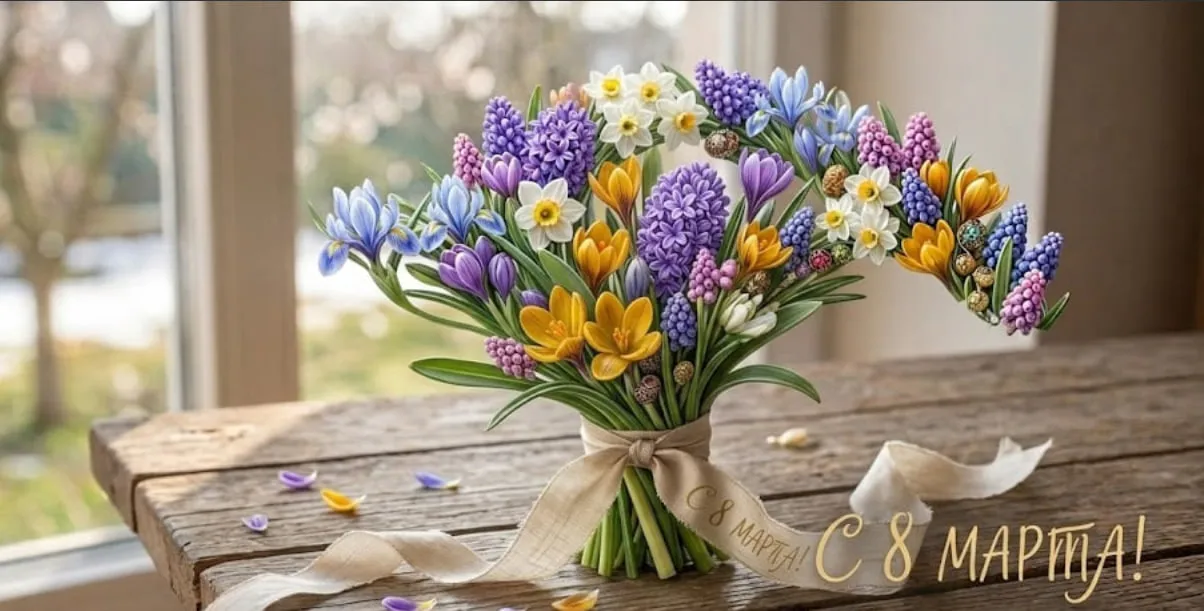 С 8 Марта: самые красивые открытки и теплые слова для милых дам